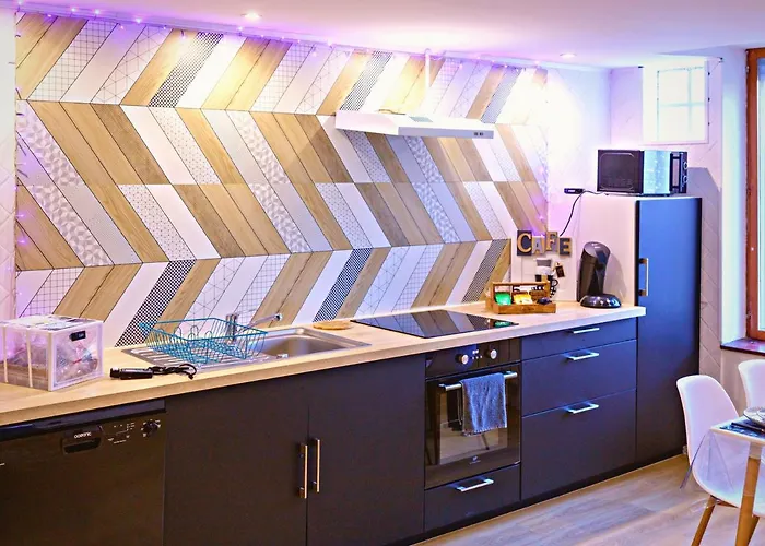 Apartmán Le Concorde-wifi-clim-parking-3etoiles-ockeys *