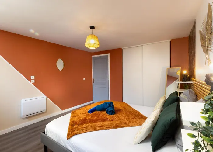 Le Concorde-wifi-clim-parking-3etoiles-ockeys Apartmán Bram